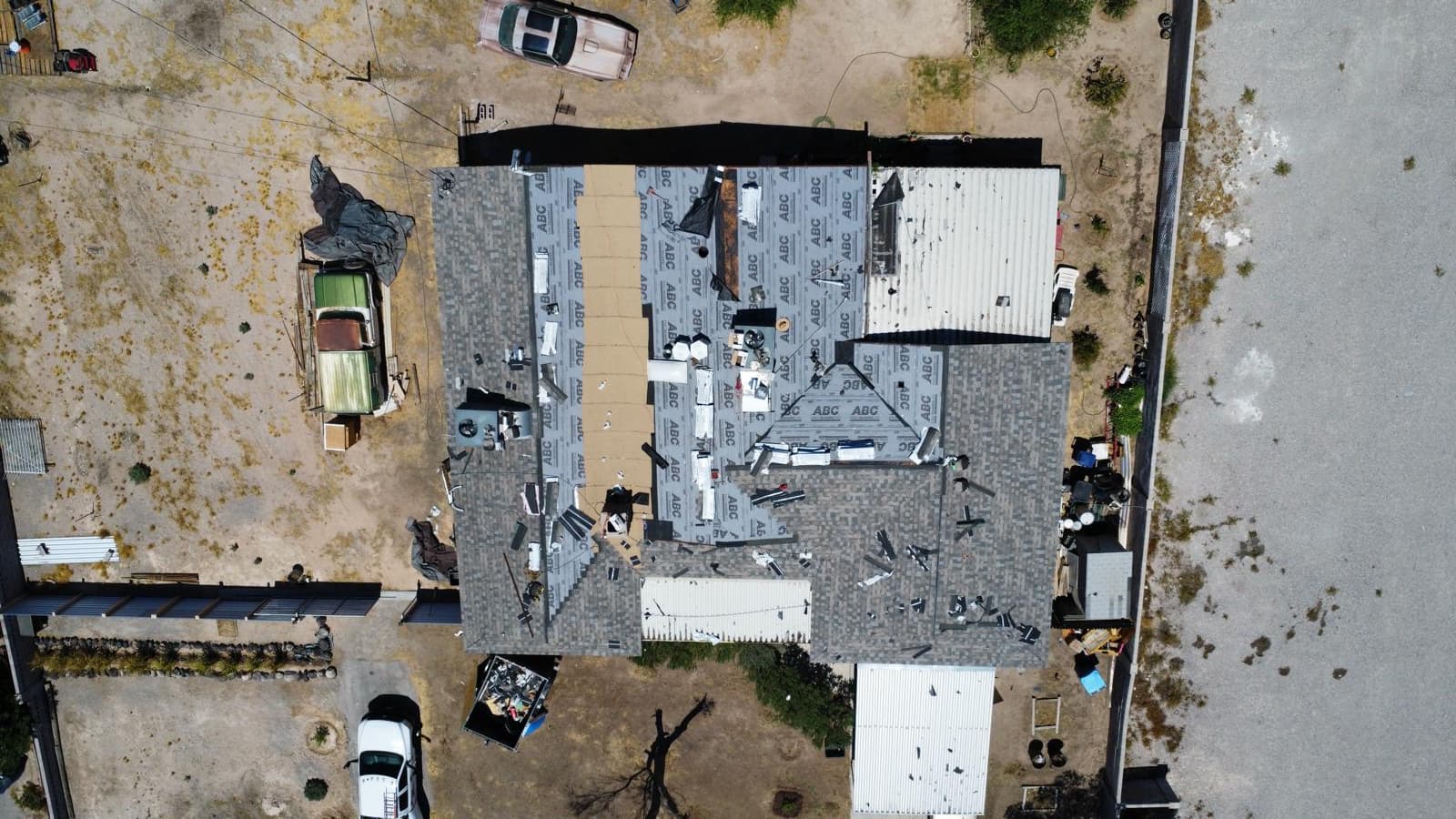 After Residential Roof Repair