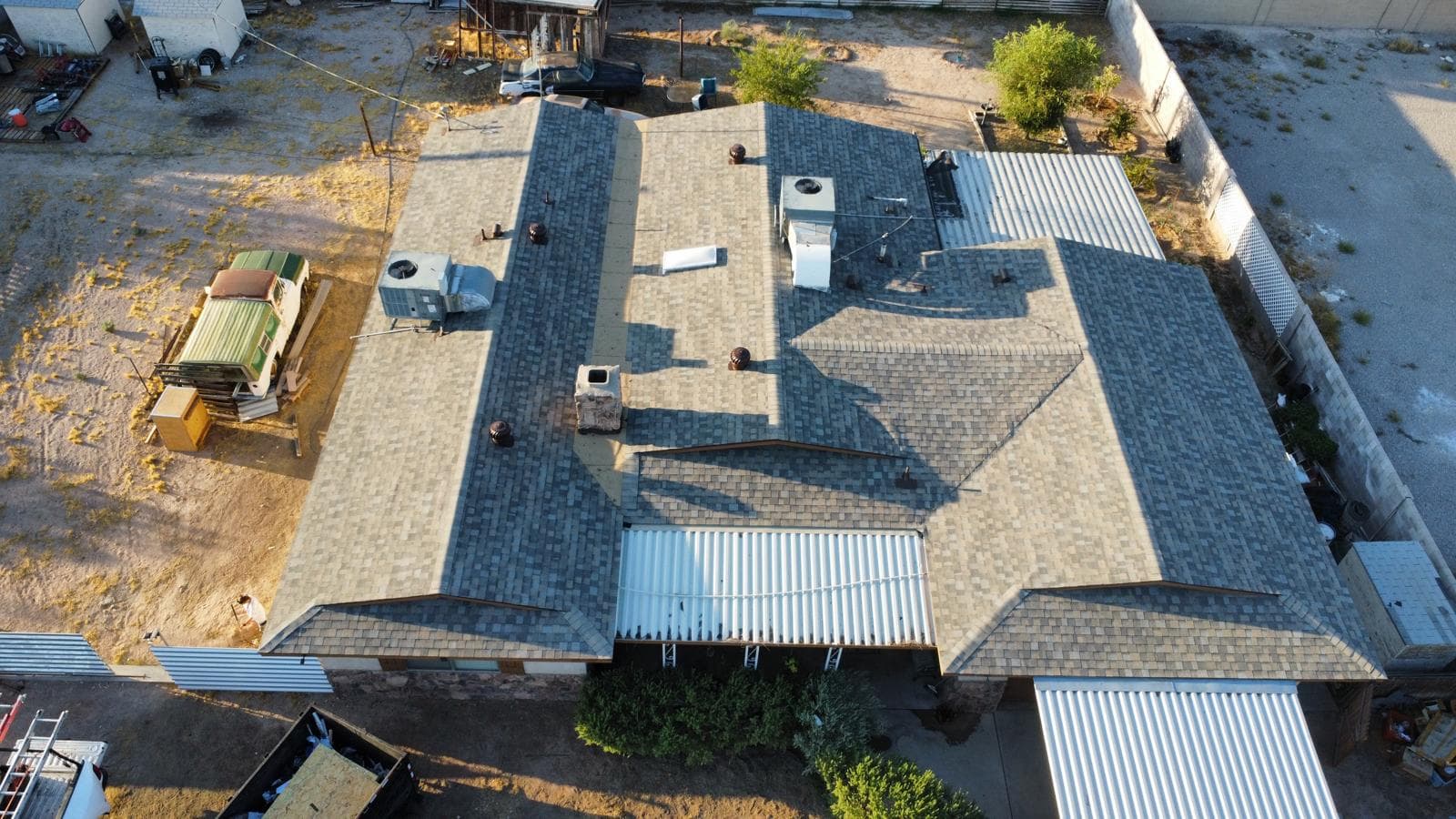 Before Residential Roof Repair